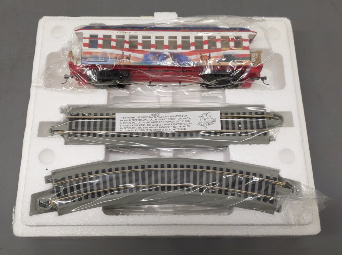 Hawthorne Village Glory & Majesty Observation Car w/ Track NEW