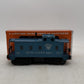 Lionel 6017 Vintage O Gauge Boston and Maine Light Blue Caboose -Repainted