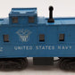 Lionel 6017 Vintage O Gauge Boston and Maine Light Blue Caboose -Repainted