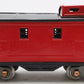 Lionel 517 VIntage Standard Gauge Tinplate Red Caboose with Black Roof