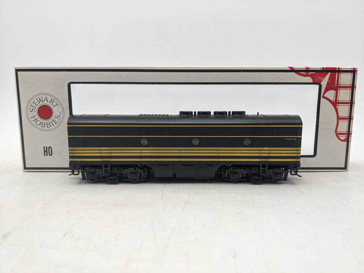 Stewart 8021 HO Denver & Rio Grande Western F3B Phase 1 Pwd. Diesel Locomotive EX/Box