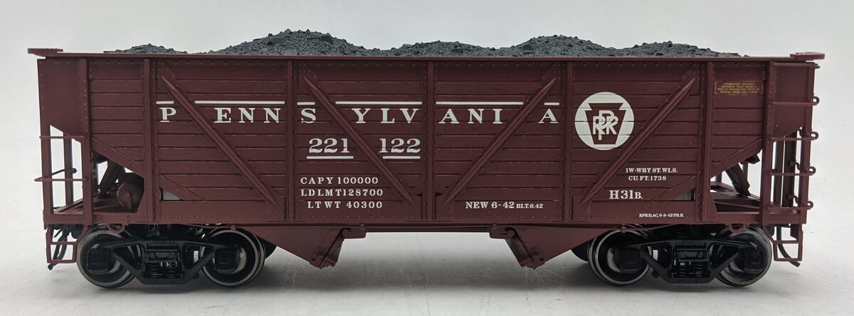 Atlas 3008501-2 O Pennsylvania Railroad 50-Ton War Hopper #221122 (2-Rail) NIB