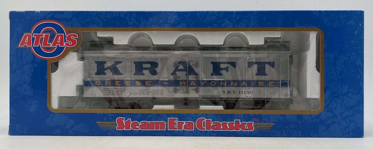 Atlas 7719-1 O Scale Kraft Woodside Reefer Car #11150 (2-Rail) MT/Box