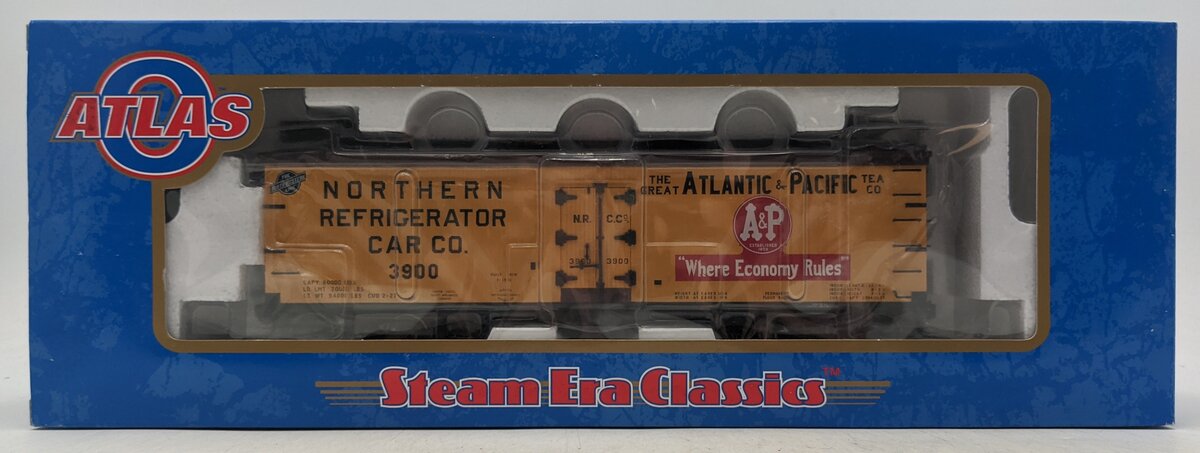 Atlas 7718-1 O Atlantic & Pacific Woodside Reefer Car #3900 (2-Rail) NIB