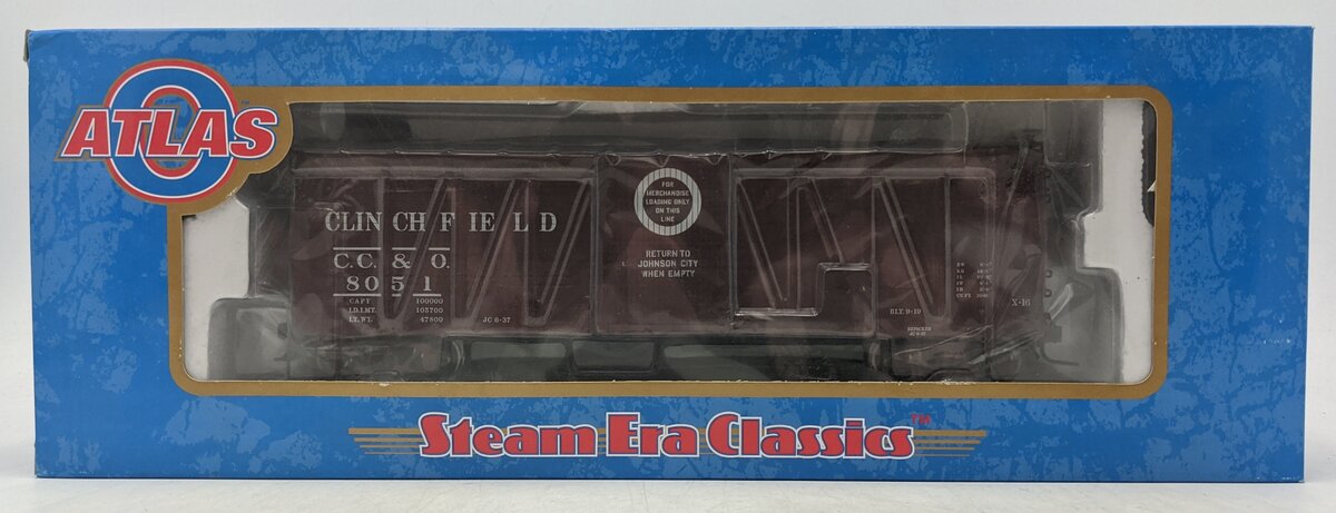 Atlas 7467-1 O Clinchfield USRA Single-Sheathed Boxcar #8051 (2-Rail) MT/Box