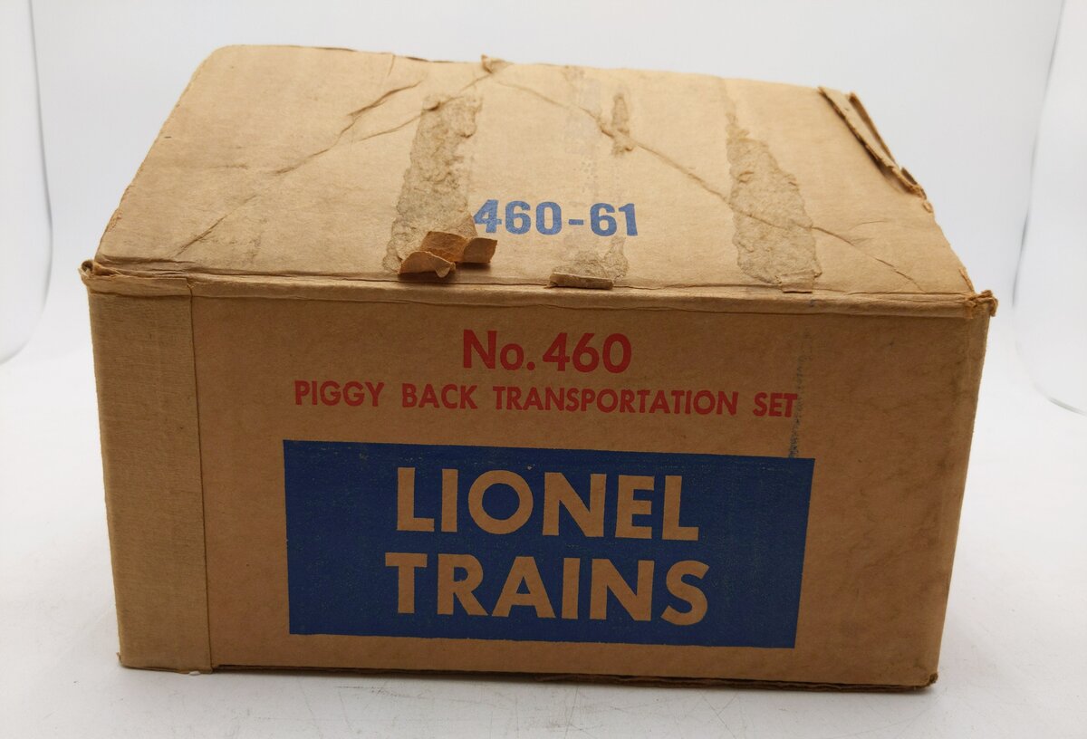 Lionel 460 Vintage O Piggyback Loader Set EX/Box