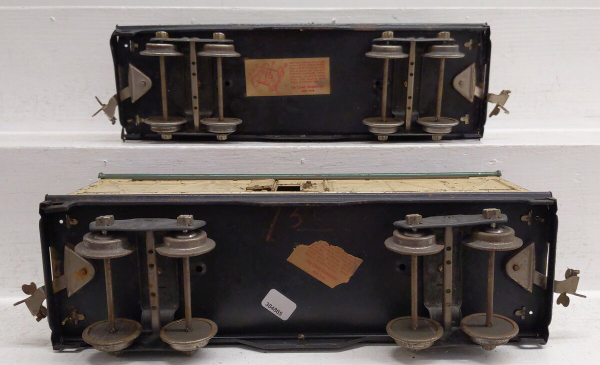 Lionel Standard Gauge Vintage Lionel Lines Boxcar & Reefer: 514 & 514R [2]