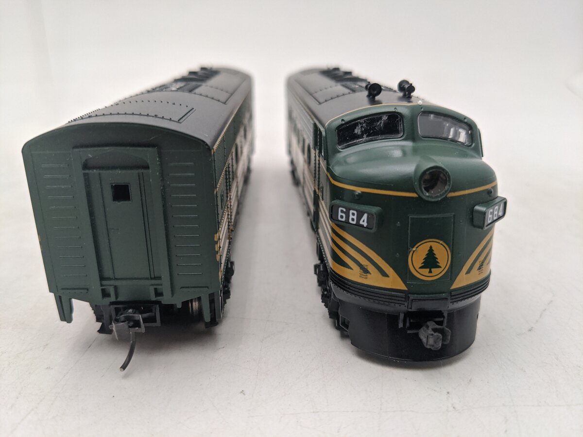 Stewart 5312 HO Maine Central EMD F3 Phase II Late A/B Diesel Locomotive Kit EX/Box