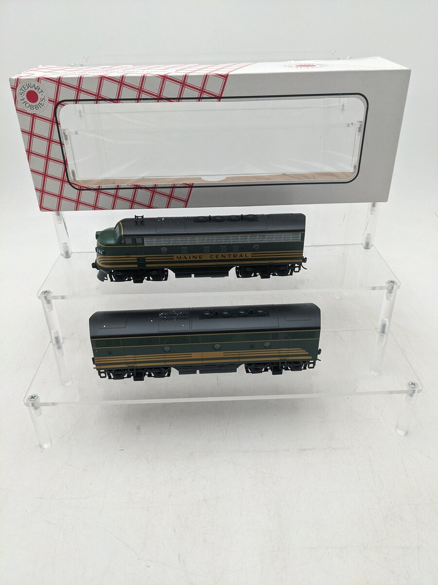 Stewart 5312 HO Maine Central EMD F3 Phase II Late A/B Diesel Locomotive Kit EX/Box