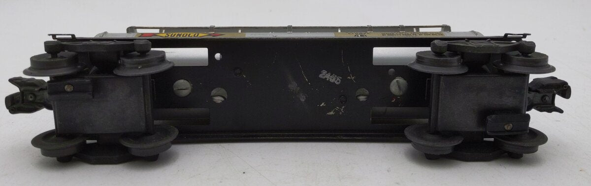 Lionel 2465 Vintage O Sunoco Double Dome Tank Car VG