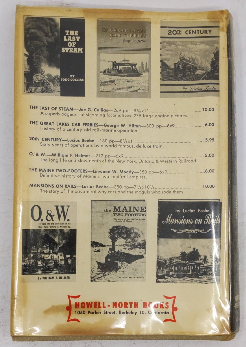 The MA & PA Hardcover Book By George W. Hilton VG