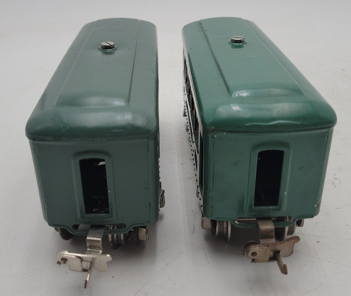 Lionel 607 Vintage O Prewar Lionel Lines Tinplate Passenger Cars [2] VG