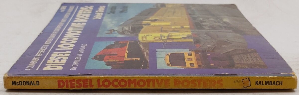 Diesel Locomotive Rosters Paperback Book By Charles W. McDonald VG