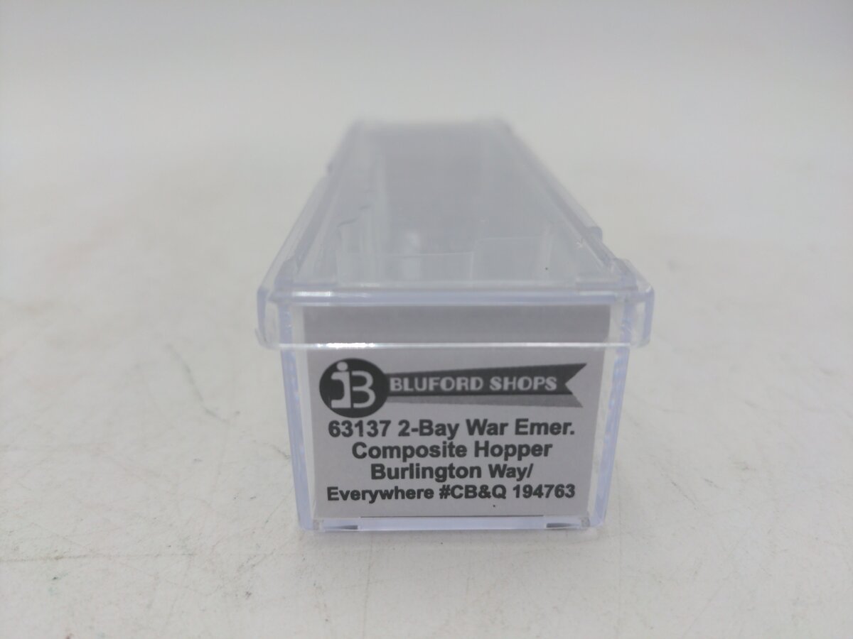 Bluford Shops 63137 N Burlington 2-Bay War Emergency Composite Hopper #194763