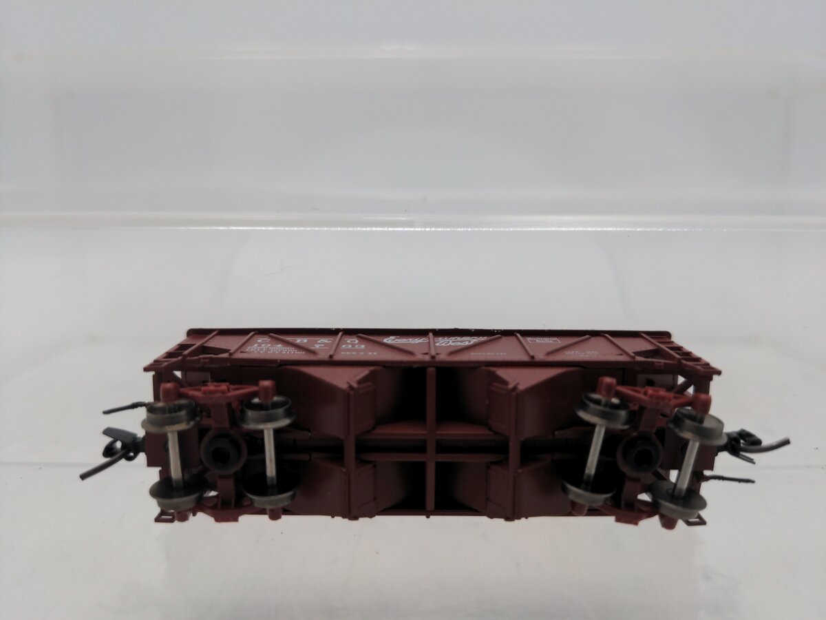 Bluford Shops 63137 N Burlington 2-Bay War Emergency Composite Hopper #194763