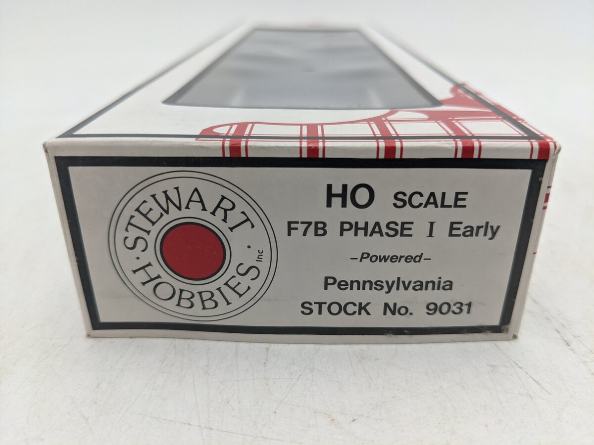 Stewart Hobbies 9031 HO Scale Pennsylvania F7B Phase I Early Powered Locomotive EX/Box