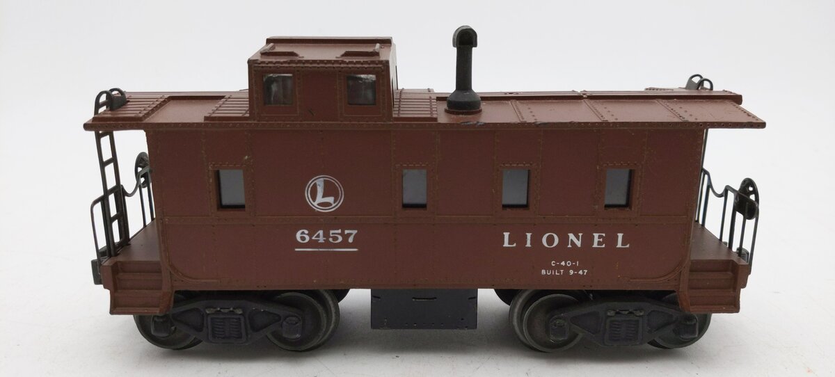 Lionel 6457 Vintage O SP Style Illuminated Caboose with Die-Cast Smokejack EX