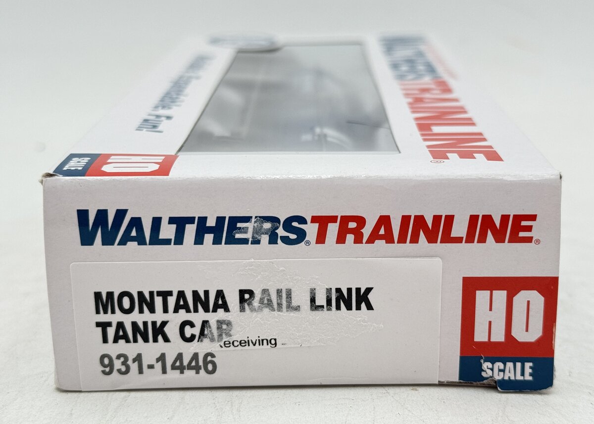 Walthers 931-1446 HO Montana Rail Link Tank Car #100016- Ready To Run LN/Box
