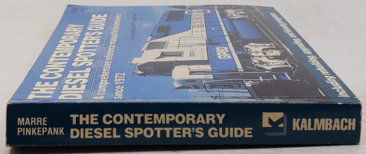 The Contemporary Diesel Spotter's Guide Paperback Book By Louis A. Marre VG