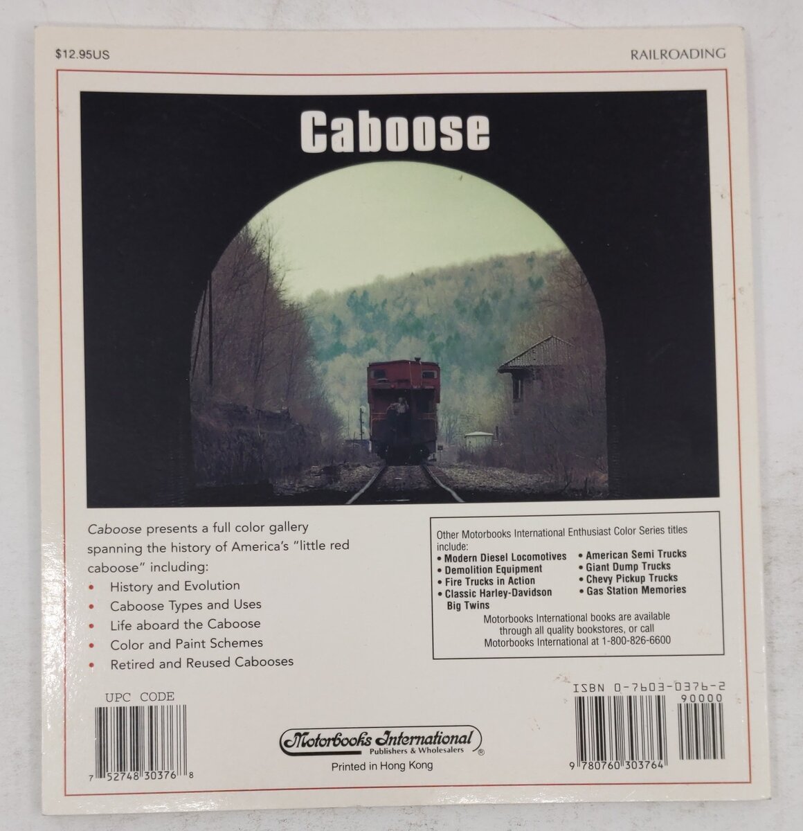 Enthusiast Color Series Caboose Paperback Book By Mike Schafer EX