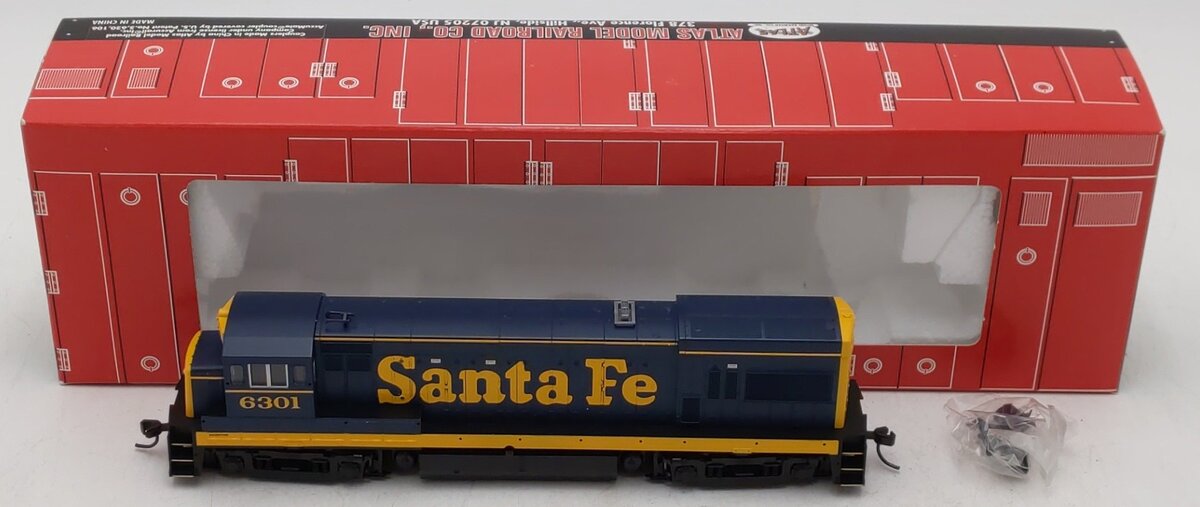 Atlas 8652 HO Scale Santa Fe Diesel Locomotive #6301 LN/Box