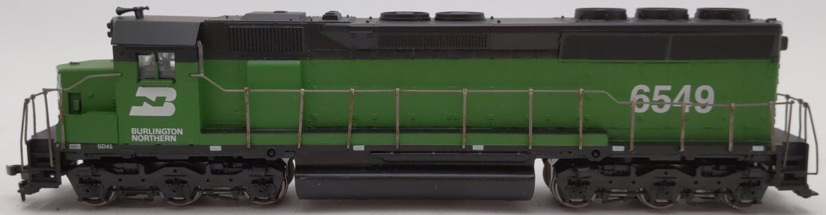 Athearn 4170 HO Scale Burlington Northern SD45 Power Diesel Locomotive #6549 VG/Box