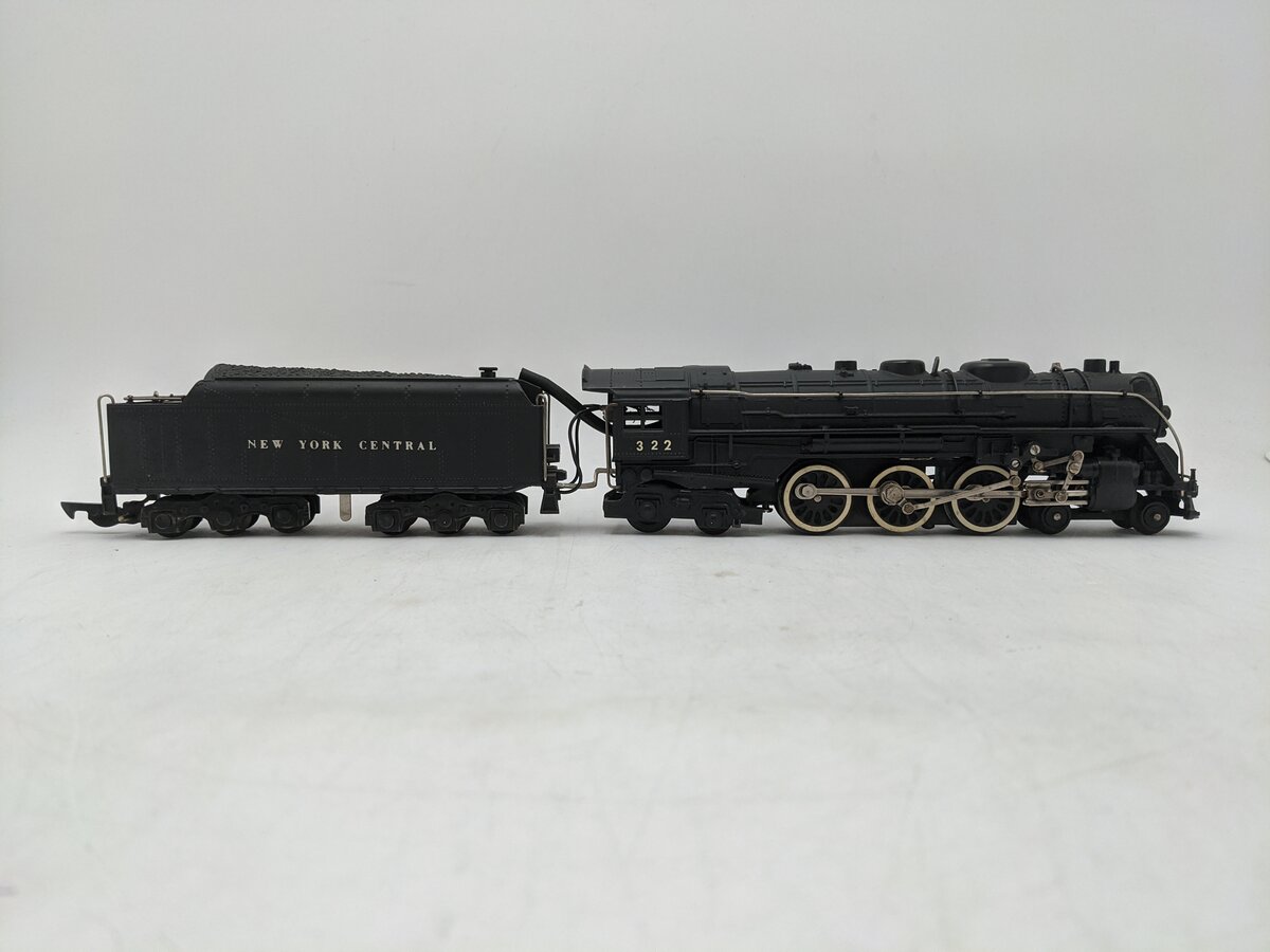 American Flyer 322 Vintage S NYC 4-6-4 Hudson Steam Locomotive & Tender EX