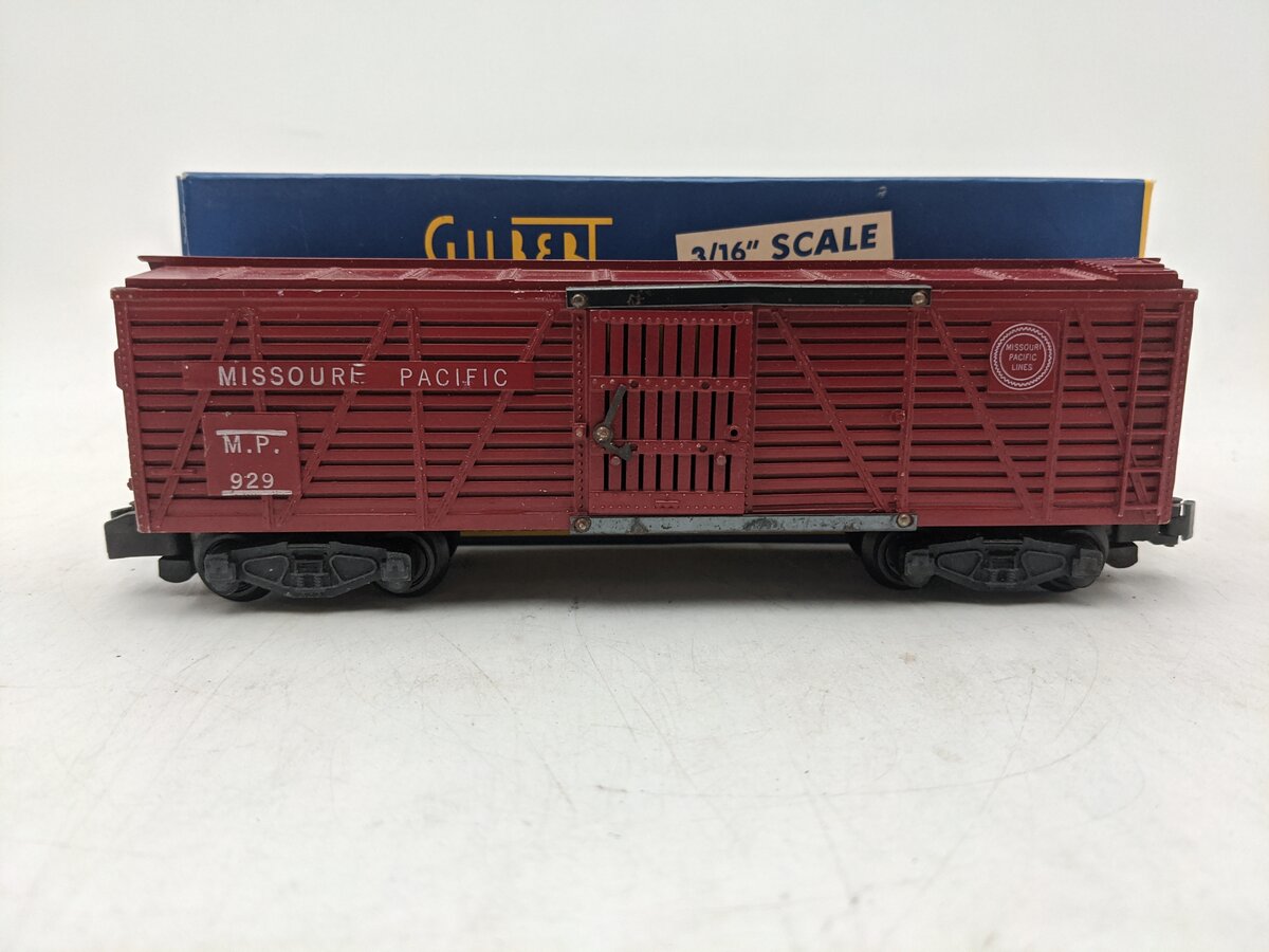 American Flyer 929 Vintage S Missouri Pacific Stock Car VG/Box