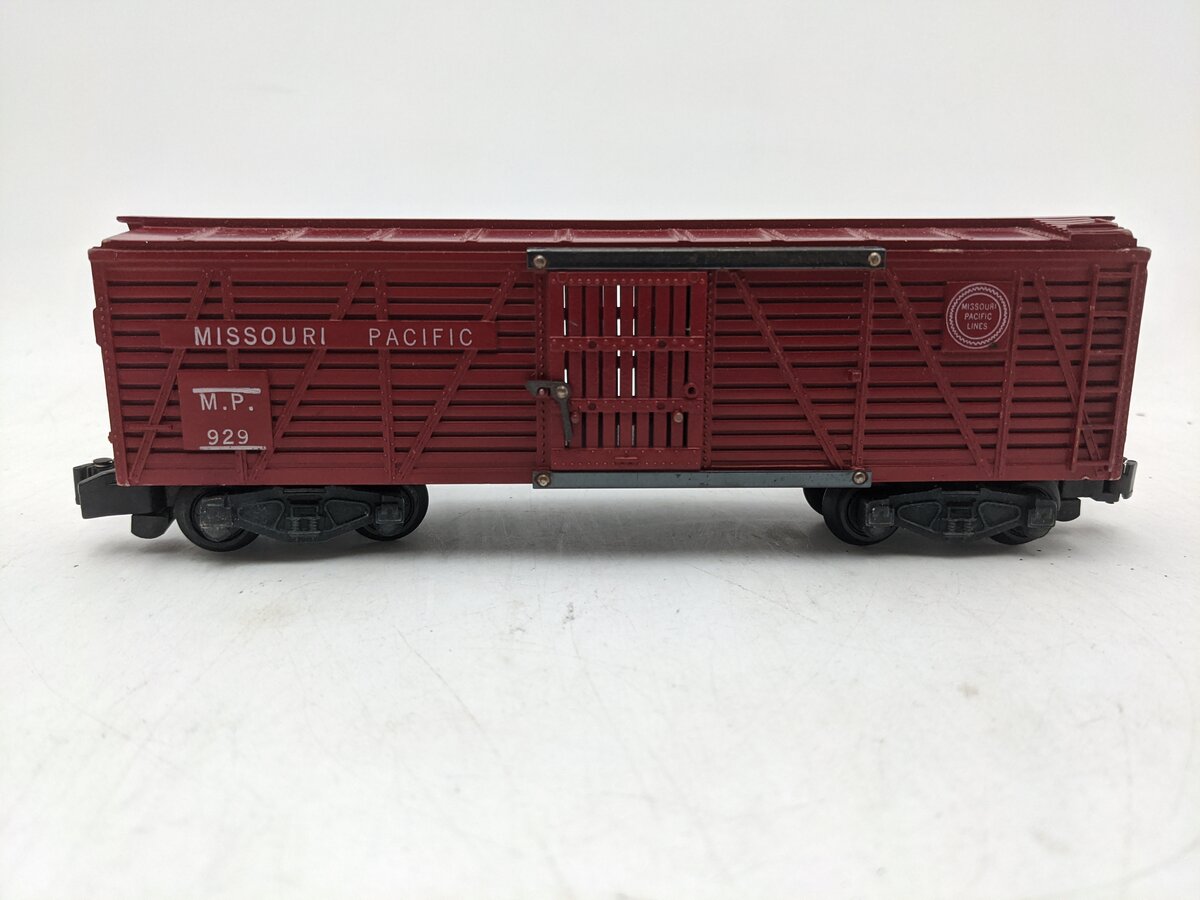 American Flyer 929 Vintage S Missouri Pacific Stock Car VG/Box