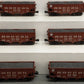 MTH 20-90641 O Gauge Pennsylvania Hopper Cars /w Coal Load Set of 6 EX/Box