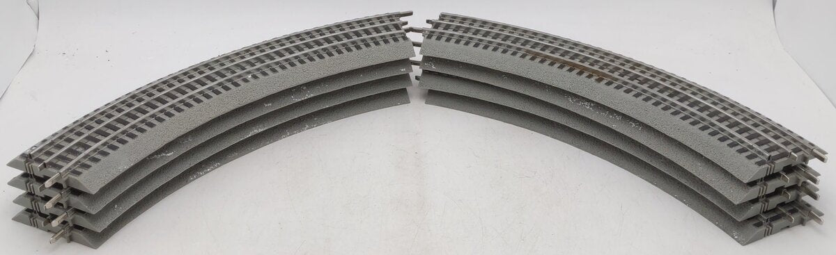 Lionel 6-12015 O FasTrack O36 45-Degree Curved Track (8) VG