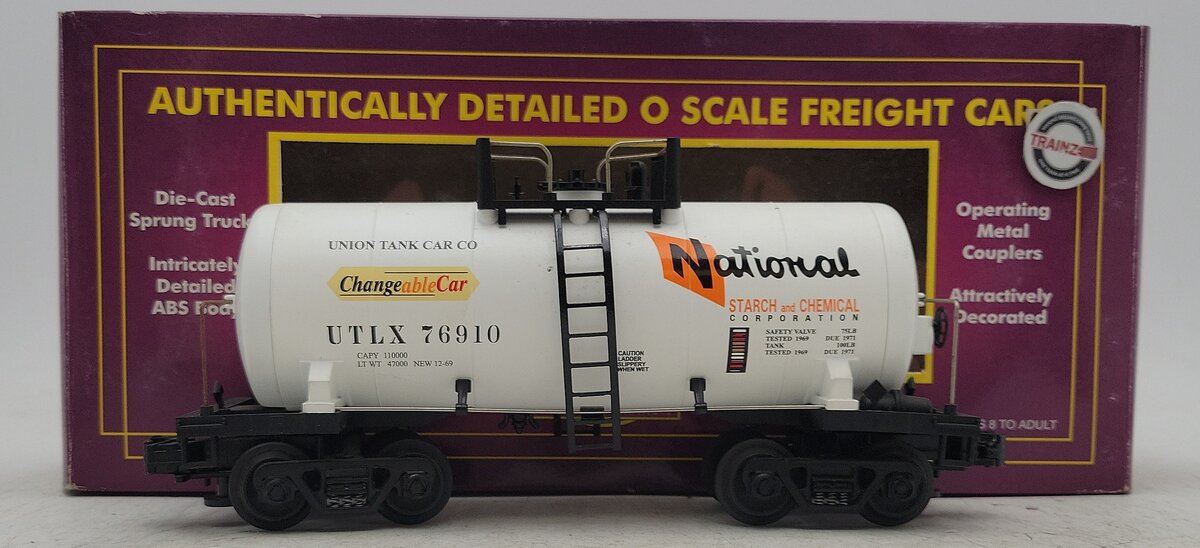 MTH 20-96004 O Gauge National Starch & Chemical Co. 8000 Gallon Tank Car #76910 EX/Box