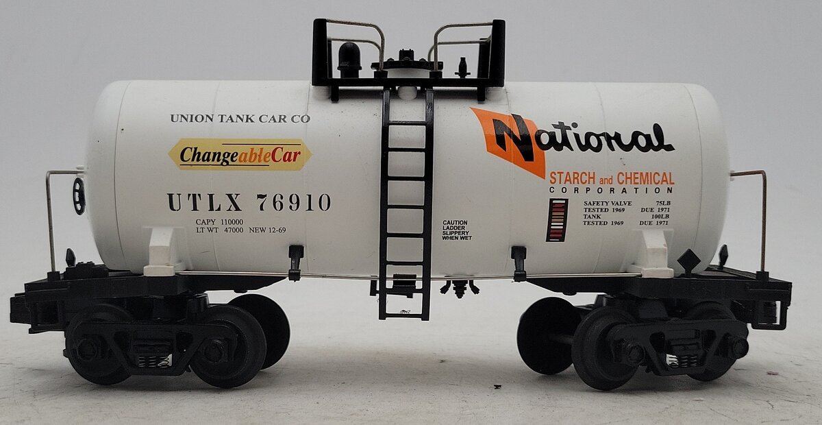 MTH 20-96004 O Gauge National Starch & Chemical Co. 8000 Gallon Tank Car #76910 EX/Box