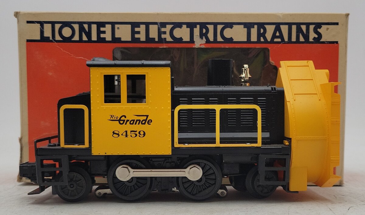 Lionel 6-8459 O Gauge Rio Grande Rotary Snow Plow EX/Box