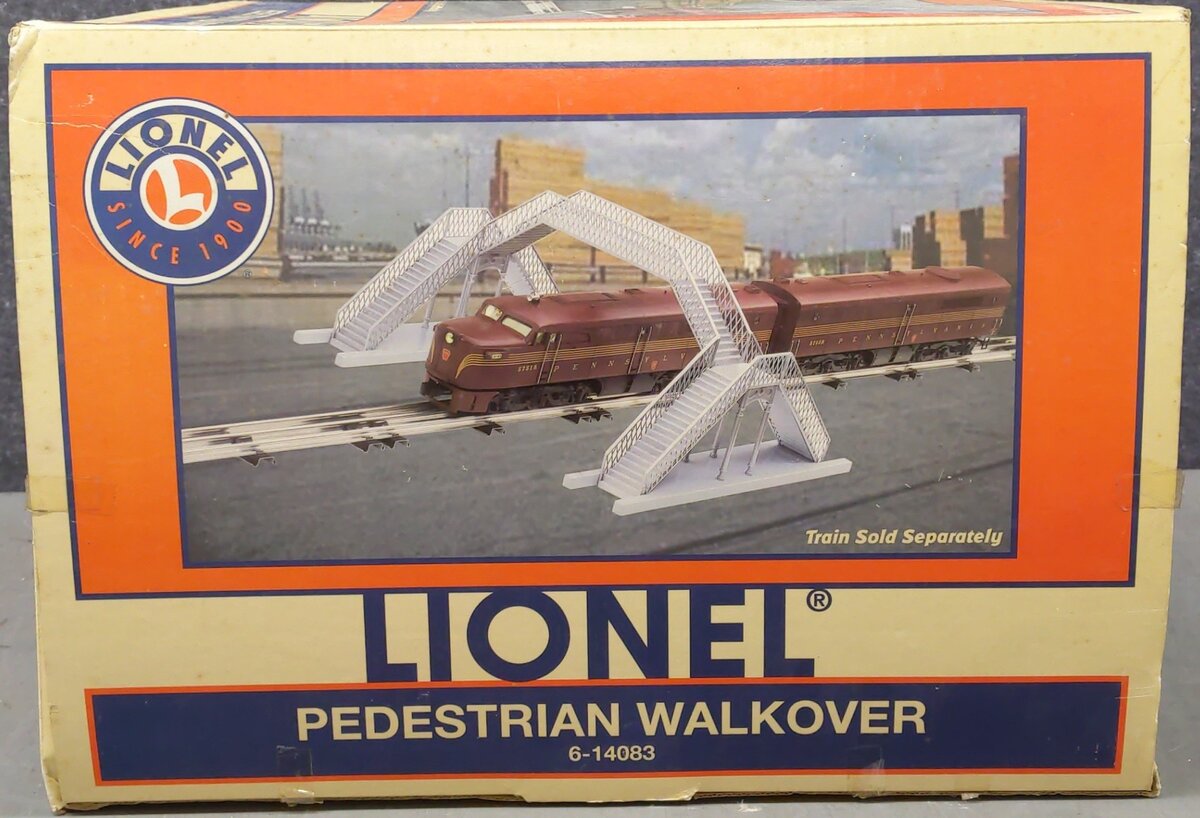 Lionel 6-14083 Pedestrian Walkover Bridge EX/Box