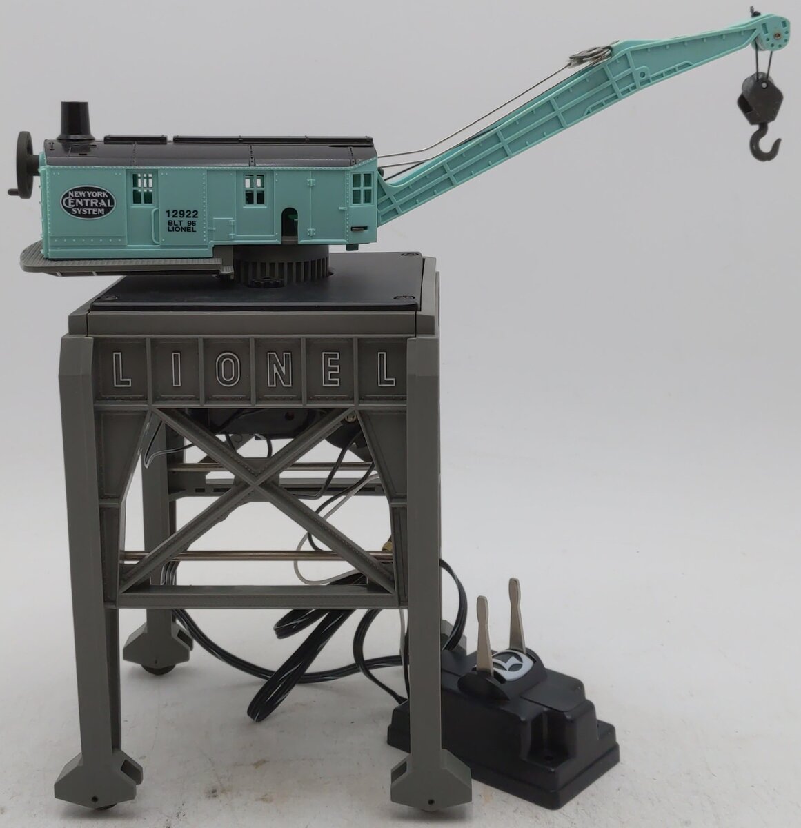 Lionel 6-12922 O Gauge New York Central Operating Remote Gantry Crane LN/Box