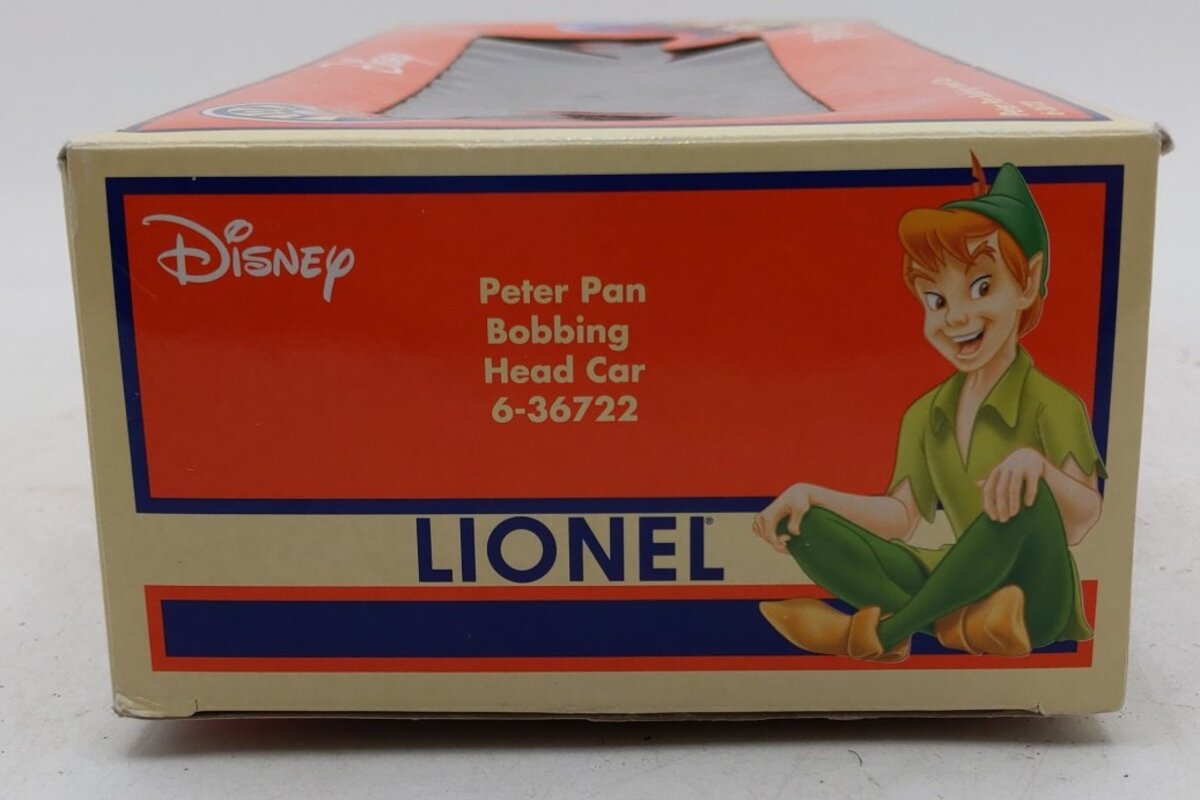 Lionel 6-36722 Disney Peter Pan Bobbing Head Car Boxcar EX/Box