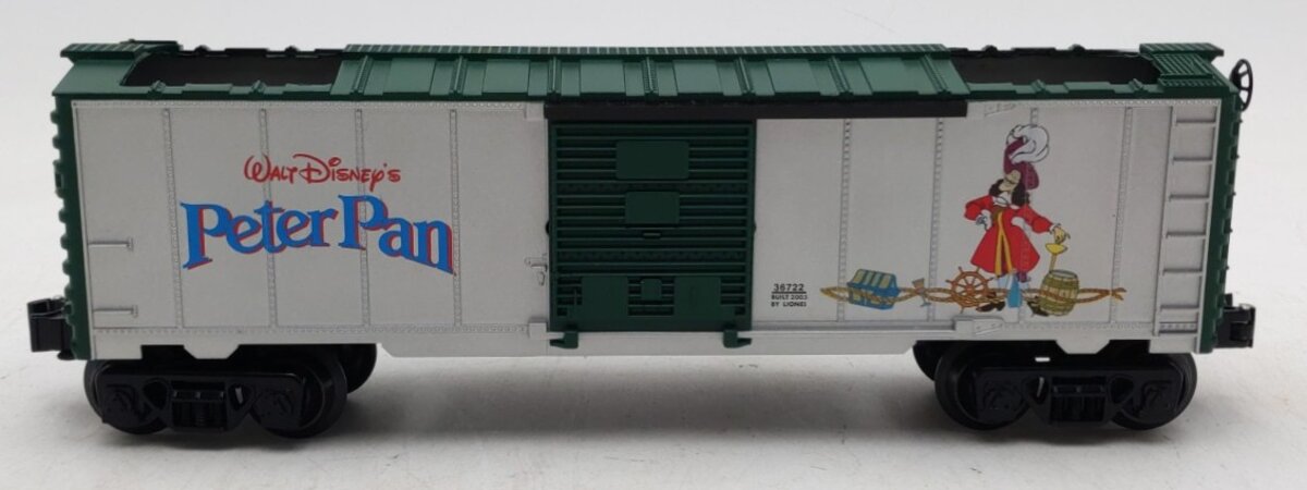Lionel 6-36722 Disney Peter Pan Bobbing Head Car Boxcar EX/Box