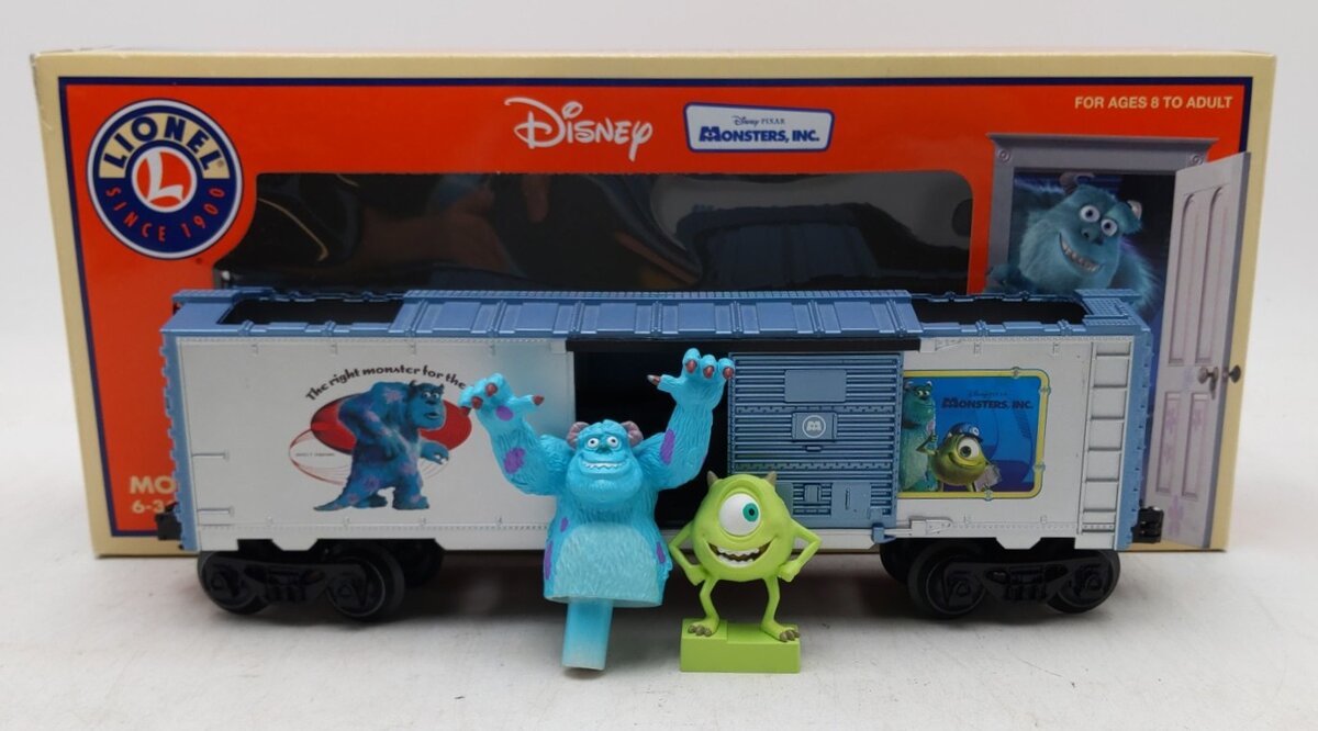 Lionel 6-36784 Disney Monsters Inc. Bobbing Head Boxcar EX/Box