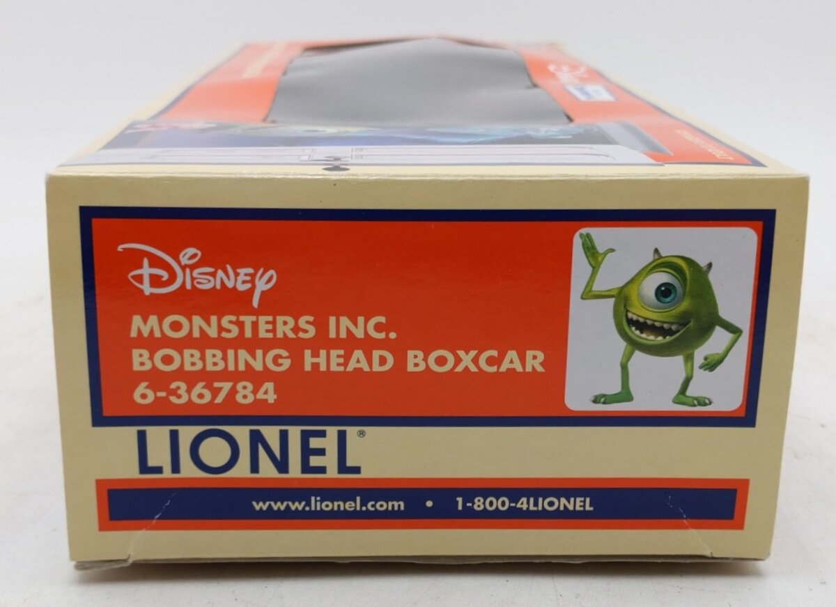 Lionel 6-36784 Disney Monsters Inc. Bobbing Head Boxcar EX/Box