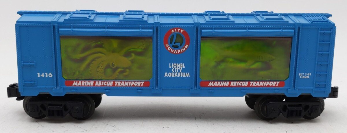 Lionel 6-16750 O Gauge Lionel City Aquarium Car #3436 EX/Box