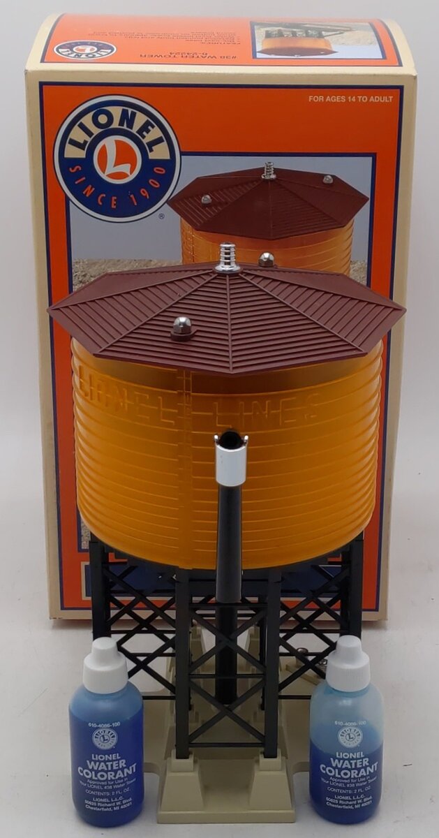 Lionel 6-24224 38 Operating Water Tower EX/Box