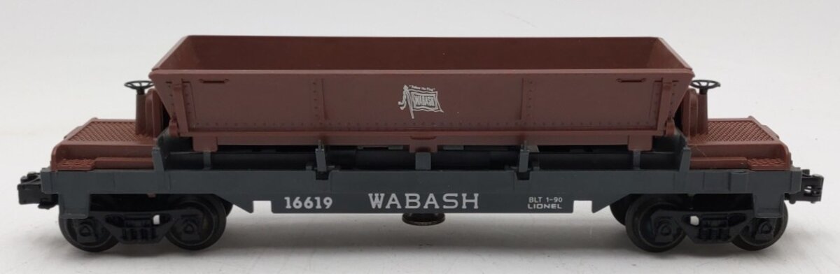 Lionel 6-16619 O Gauge Wabash Coal Dump Car EX/Box