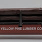Williams 47928 O Yellow Pine Lumber Operating Log Dump Car