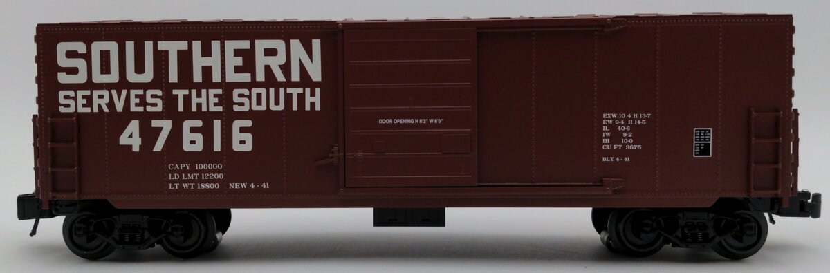 Williams 47979 O Southern Operating Boxcar #47616
