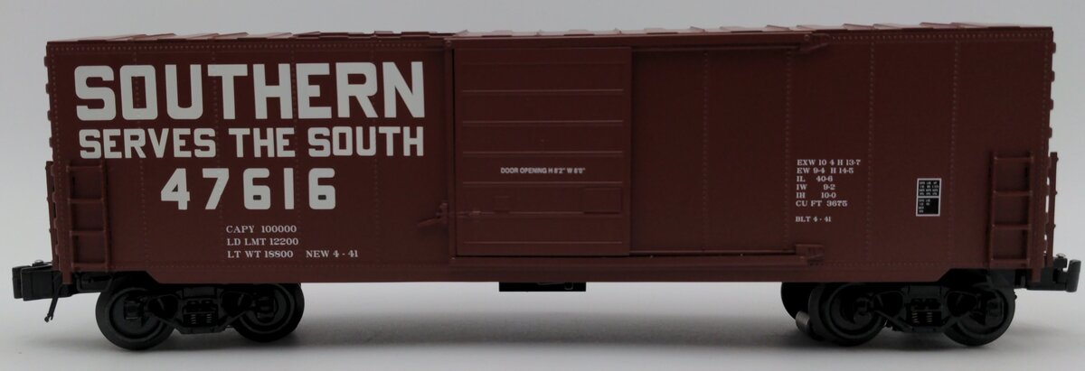 Williams 47979 O Southern Operating Boxcar #47616