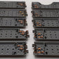 MTH 40-1001 O Gauge RealTrax 10" Straight Track Sections (10) VG