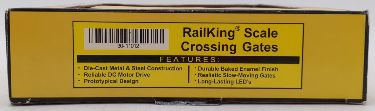 MTH 30-11012 O Gauge Operating Crossing Gates Signal (Box of 2) EX/Box