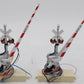 MTH 30-11012 O Gauge Operating Crossing Gates Signal (Box of 2) EX/Box