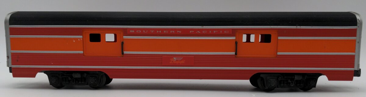 Lionel 6-9589 O Gauge Southern Pacific Daylight Aluminum Baggage Car VG